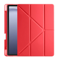 Üçgen Kalemlikli Smart Cover Tablet Kılıfı - Kırmızı