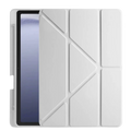 Üçgen Kalemlikli Smart Cover Tablet Kılıfı - Beyaz