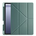 Üçgen Kalemlikli Smart Cover Tablet Kılıfı - Koyu Yeşil