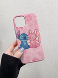 Çizgi Kahramanlar Stitch ve Angel Telefon Kılıfı C165