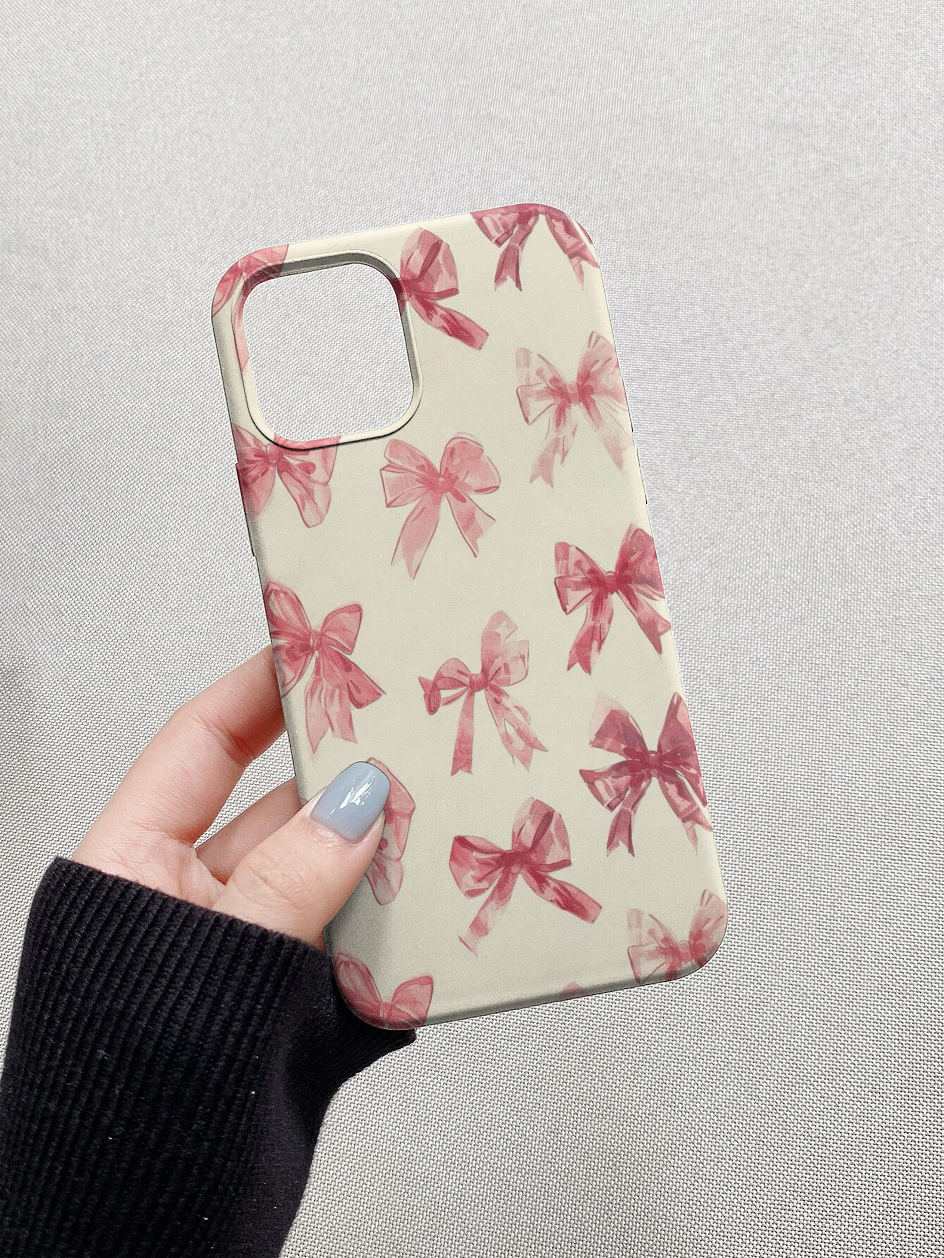 Pembe Kurdele Telefon Kılıfı C169